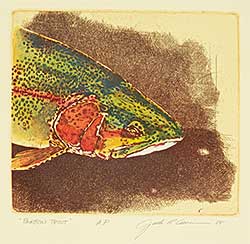 #1079 ~ Cowin - Rainbow Trout  #A.P.