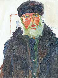 #1200 ~ McInnis - Untitled - Portrait of a Bearded Man