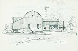 #1230 ~ Parsons - Untitled - Country Barn