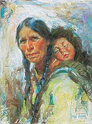 #17 ~ Brown - North Mother and Child