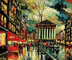 #1030 ~ Berthe - Untitled - Rainy Streets of Paris