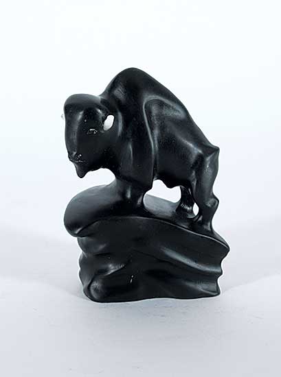 #153 ~ Totan - Untitled - Black Stone Buffalo