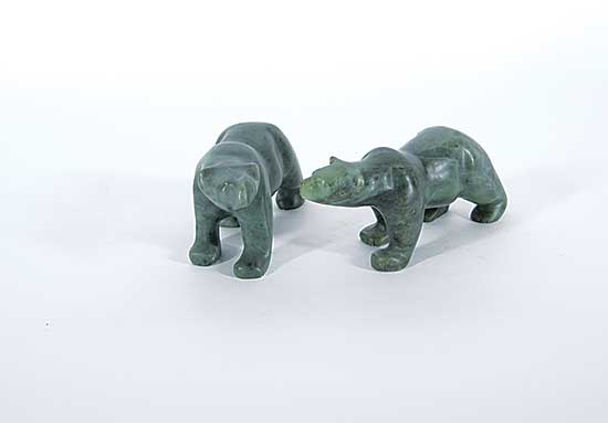#160 ~ Totan - Untitled - Green Stone Brother Bears