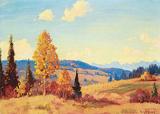 #41 ~ Gissing - Untitled - Autumn in the Foothills