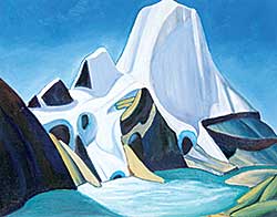 #434 ~ George - Mount Robson, After Lawren Harris