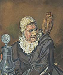 #1013 ~ Bates - Malle Babbe by Frans Hals