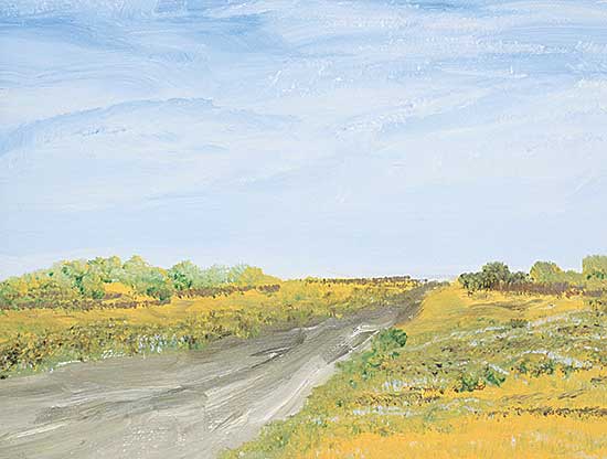 #142 ~ School - Untitled - Prairie Summer Road