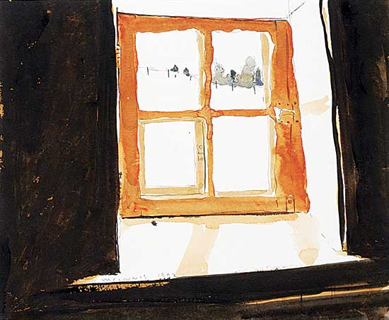 #1184 ~ McInnis - Untitled - Through the Window