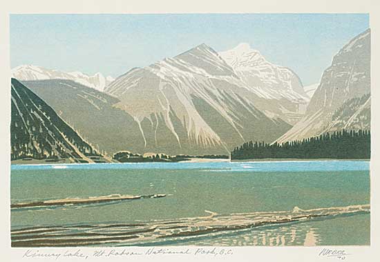 #1294 ~ Weber - Kinway Lake, Mt. Robson National Park, B.C.