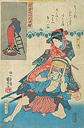 #1140 ~ Kuniyoshi - Legendary Tale