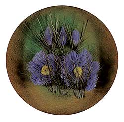 #15 ~ Bouvier - Untitled - Purple Meadow Caribou Tufting