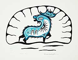 #194 ~ Kakekapetum - Running Moose  #107/135