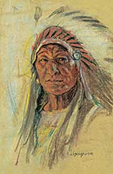 #26 ~ de Grandmaison - The Stump - Blackfoot Indian from Gleichen