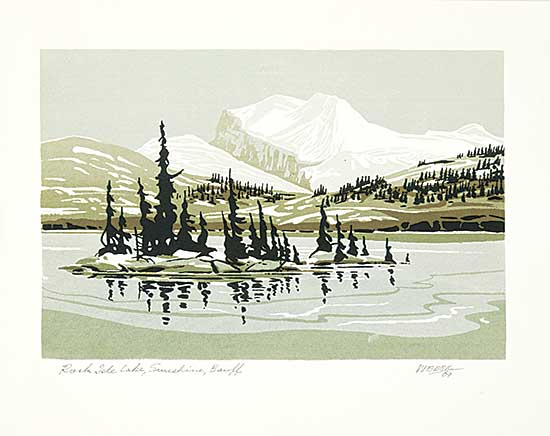 #1296 ~ Weber - Rock Isle Lake, Sunshine, Banff