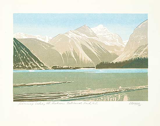 #1298 ~ Weber - Kinney Lake, Mt. Robson National Park, B.C.