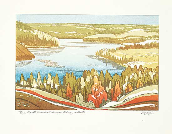 #1303 ~ Weber - The North Saskatchewan River, Alberta