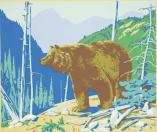 #1420 ~ Casson - Untitled - Bear
