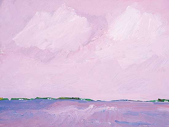 #467 ~ McInnis - Two Purple Clouds