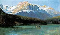 #9 ~ Bell-Smith - Canoeing on Emerald Lake