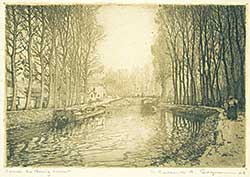 #43 ~ Gagnon - Canal du Loing, Moret