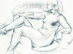 #58 ~ Glyde - Untitled - Reclining Nude