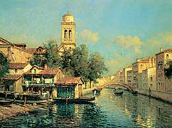 #301 ~ Bouvard - Untitled - Venetian Canal