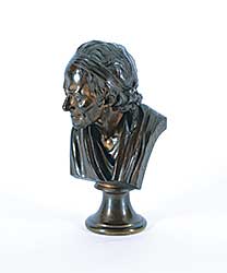 #410 ~ Houdon - Untitled - Bust of Voltaire