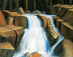 #485 ~ Payan - Untitled - Waterfall