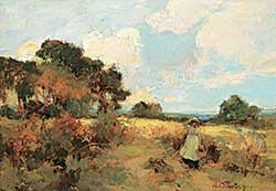 #495 ~ Proctor - Untitled - Girl in the Field