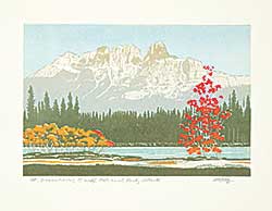 #1374 ~ Weber - Mt. Eisenhower, Banff National Park, Alberta