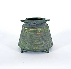 #1402 ~ Wells - Green Spike Jar