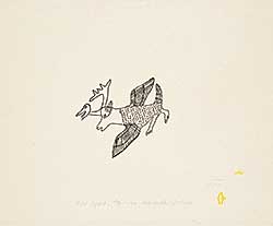 #169 ~ Inuit - Bird Spirit  #34/50