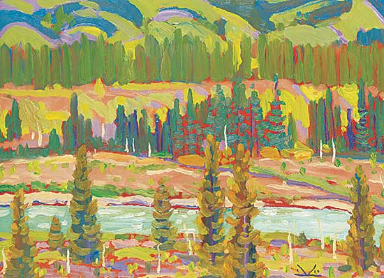 #62 ~ Kerr - The Elbow River in Kananaskis Country
