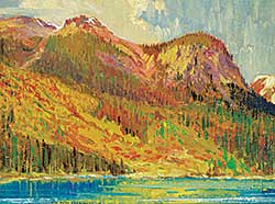 #84 ~ Perrigard - Emerald Mount, Emerald Lake, Canadian Rockies