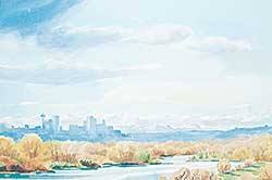 #98 ~ Shelton - Calgary Skyline
