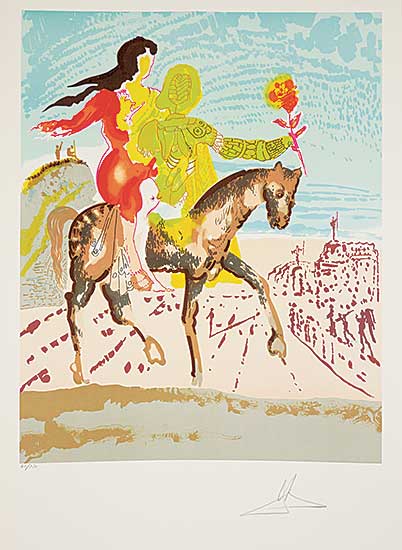 #1063 ~ Dali - The Messiah [from The Jerusalem Suite]  #61/350