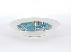 #1315 ~ Wells - Untitled - Colourful Bowl