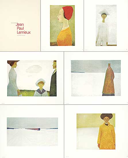 #431 ~ Lemieux - Jean Paul Lemieux: Six Colour Prints