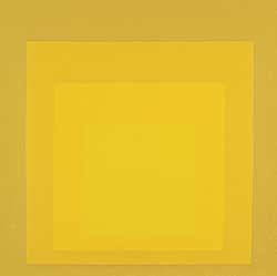 #102 ~ Albers - Departing in Yellow