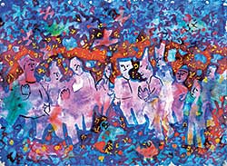#85 ~ Mitchell - Untitled - Colourful Celebration