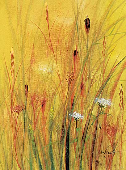 #1186 ~ Pigott - Untitled - Autumnal Reeds
