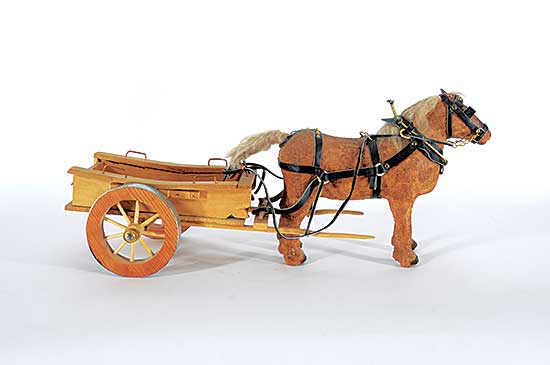 #903 ~ Markel - Untitled - Horse and Wagon