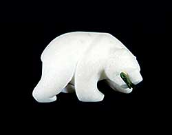 #1252 ~ School - Untitled - Polar Bear and Fish