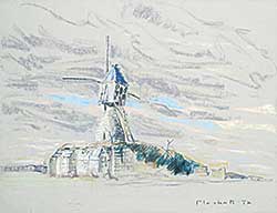 #489 ~ Plaskett - Untitled - The Old Windmill