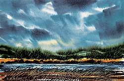 #1044 ~ Blodgett - Untitled - Stormy Skies