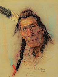 #16 ~ de Grandmaison - Portrait of John Hunter [Sitting Eagle]