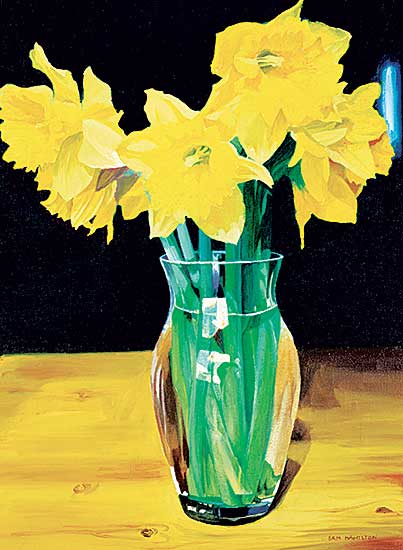 #1090 ~ Hamilton - Untitled - Daffodils