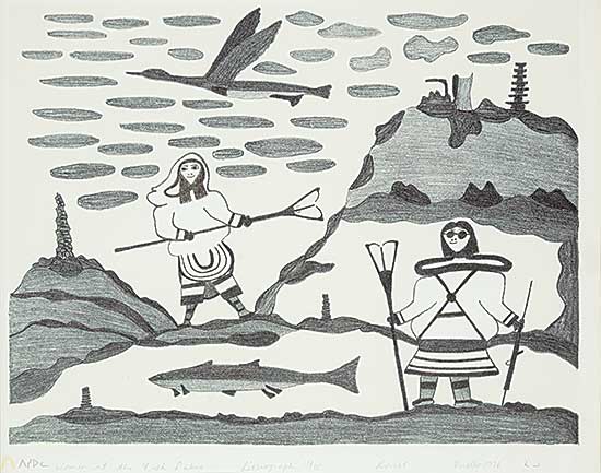 #192 ~ Pudlat - Women at the Fish Lakes #18/75