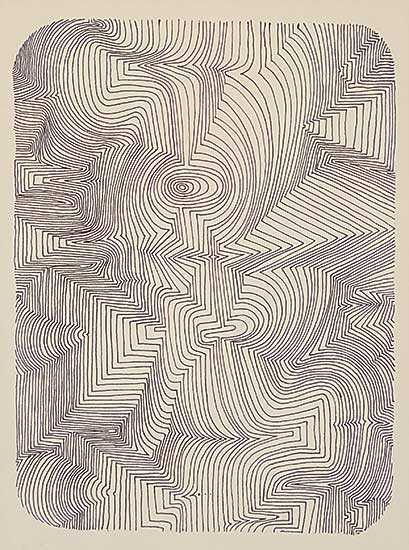 #1011 ~ Arnold - Untitled - Drawing Abstract