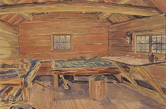 #1083 ~ Ensor - The Ranger's Cabin, Mt. Revelstoke